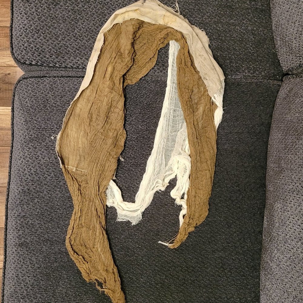 Hand Crafted and Hand Dyed BoHo Circle Scarf
